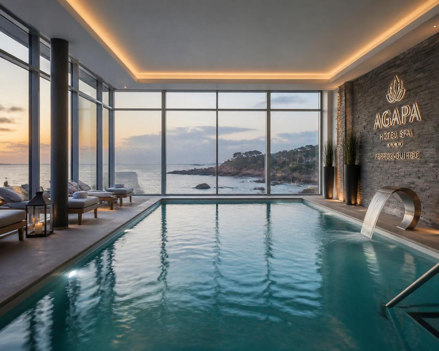 découvrez agapa perros guirec spa, un havre de bien-être idéalement situé entre mer et nature, pour une expérience détente unique et revigorante.