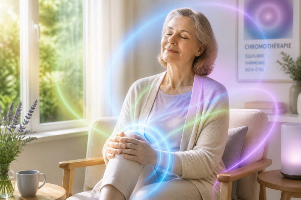 découvrez comment la chromothérapie peut soulager les douleurs liées à l'arthrose en utilisant des couleurs spécifiques pour apaiser et améliorer votre bien-être.