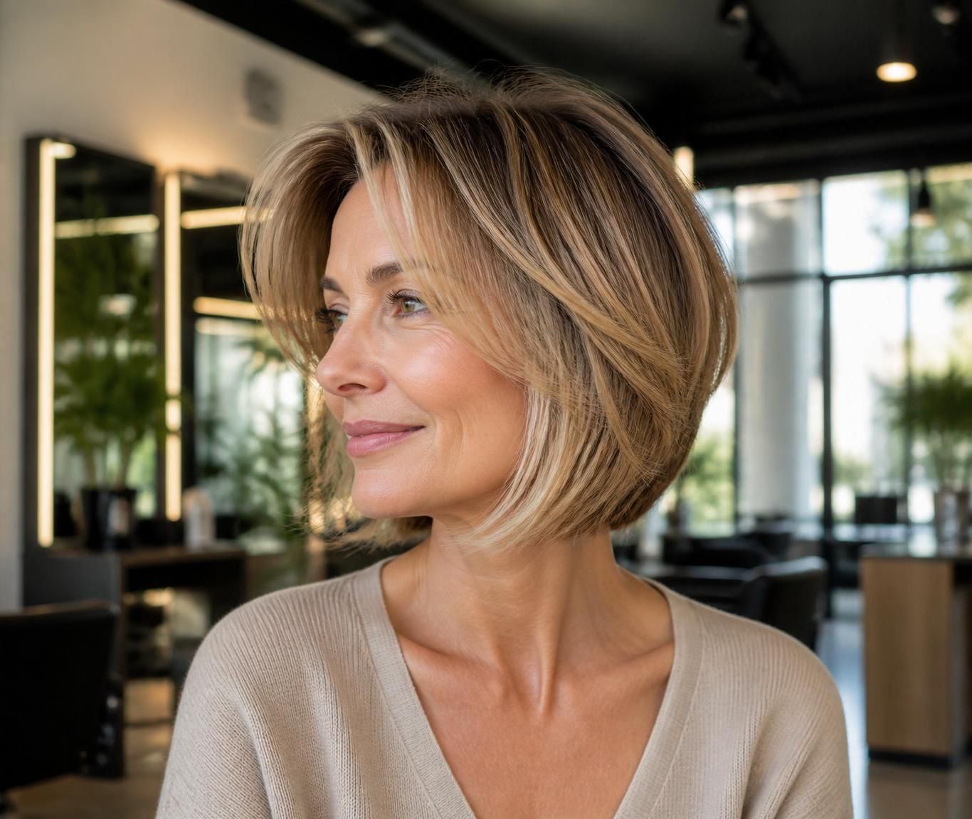 découvrez les coupes de cheveux idéales pour les femmes de 50 ans qui mettent en valeur la maturité avec élégance et style. inspirez-vous des coiffures tendances pour sublimer votre beauté naturelle.